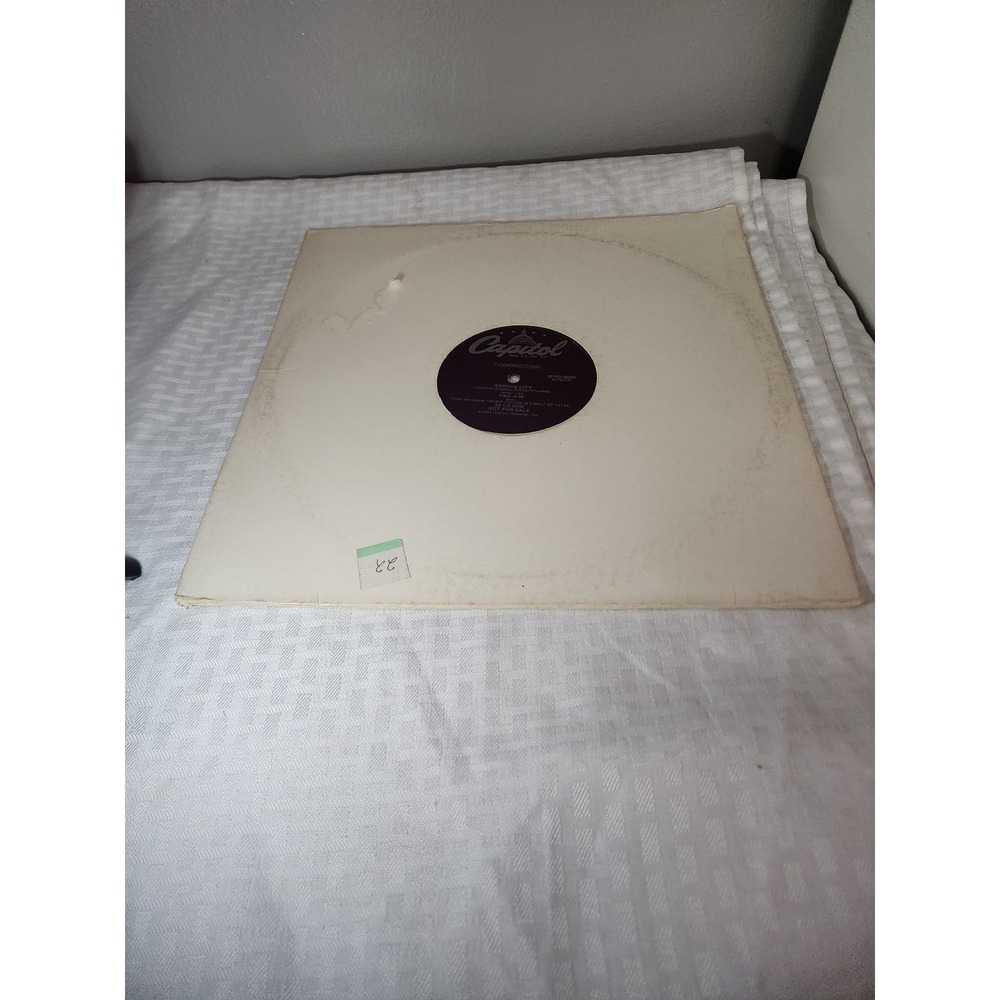 T-Connection Groove City 12" Promo Vinyl Record 1981 Capitol SPRO-9628 Funk